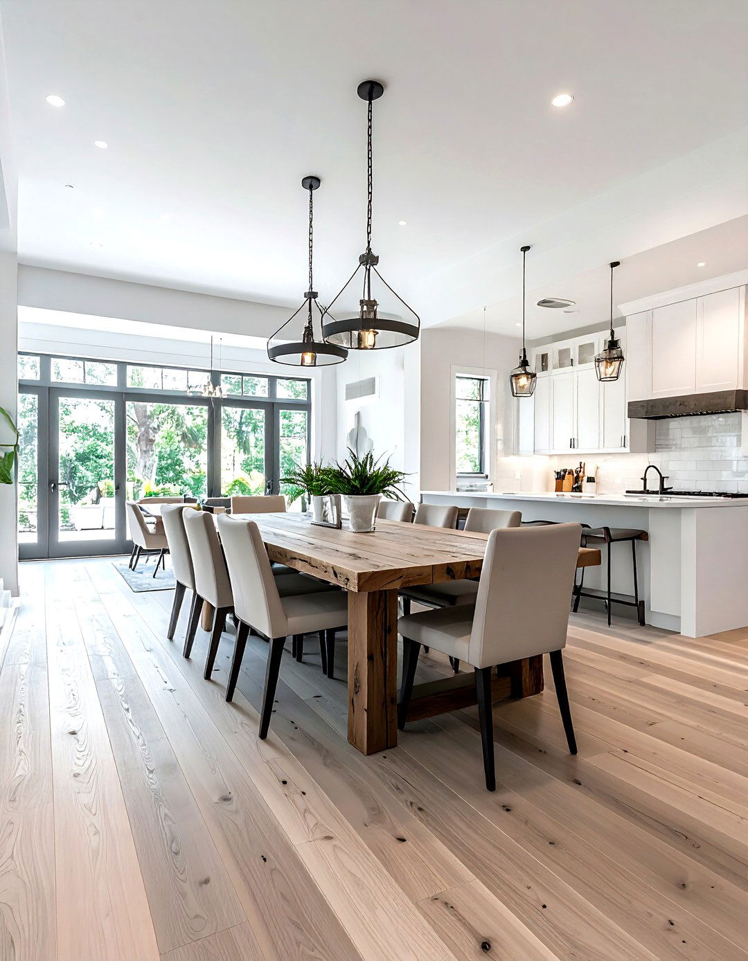 Open Concept Lowcountry Dining Room - 30 Charleston dining room ideas