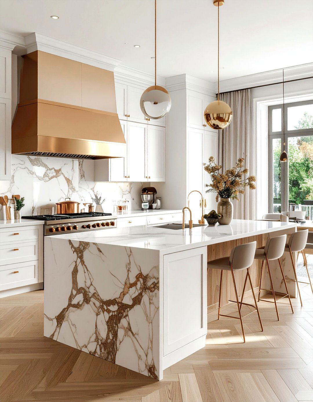 Open Concept Manor Kitchen - 30 château dining room ideas