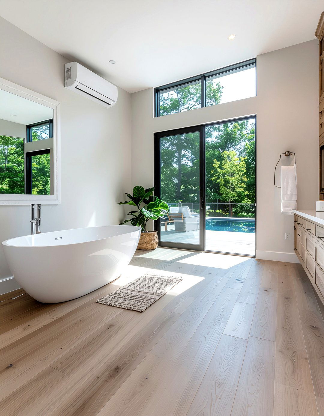 Open Concept Master Bathroom - 30 cozy bathroom settings