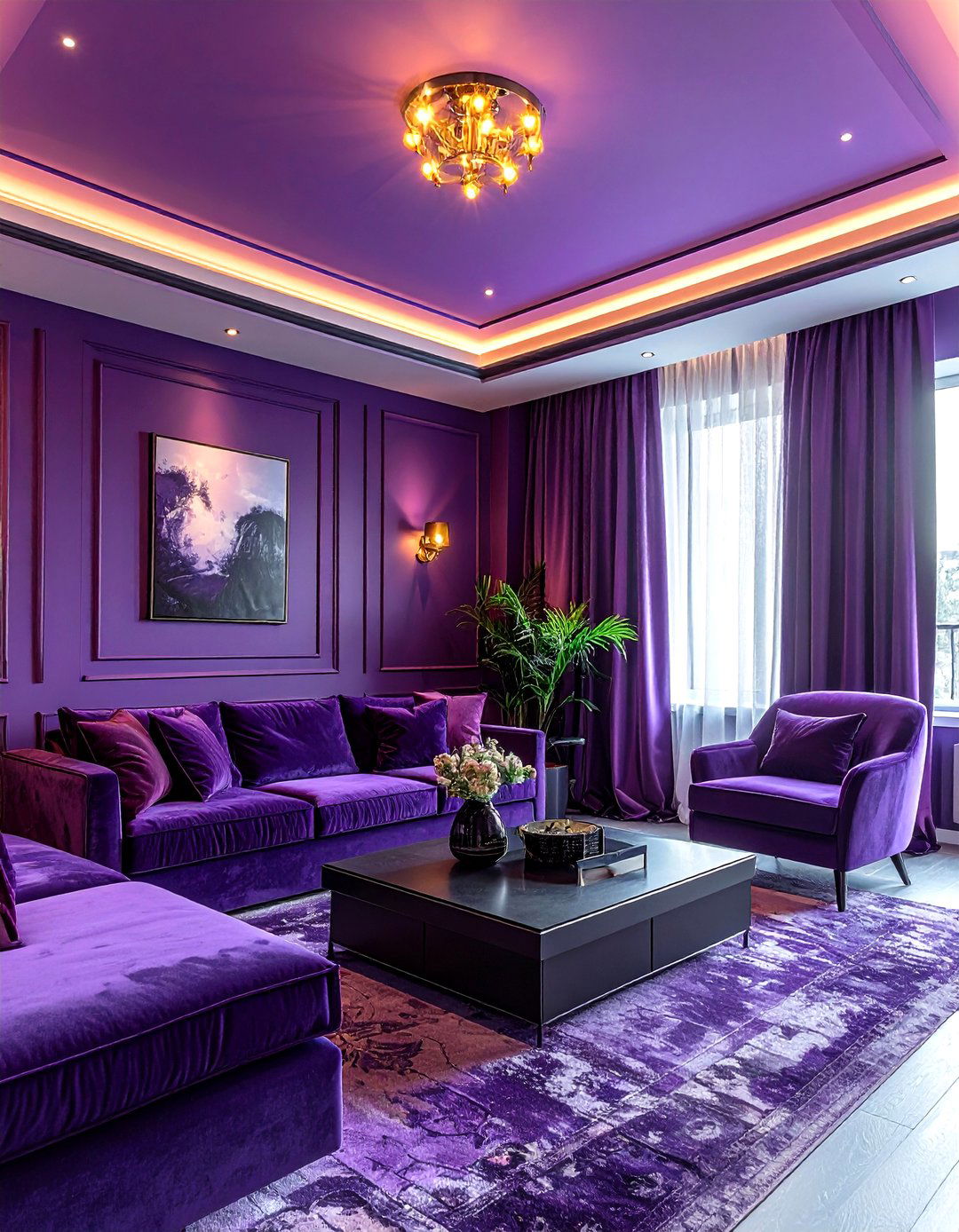 Open Concept Raised Paneling - 30 living room raised panel ideas