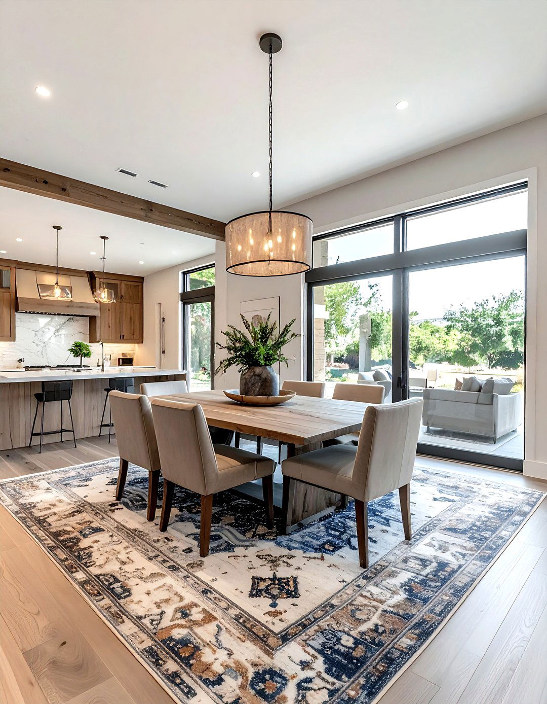 Open Concept Ranch Floor Plan - 30 Texas dining room ideas