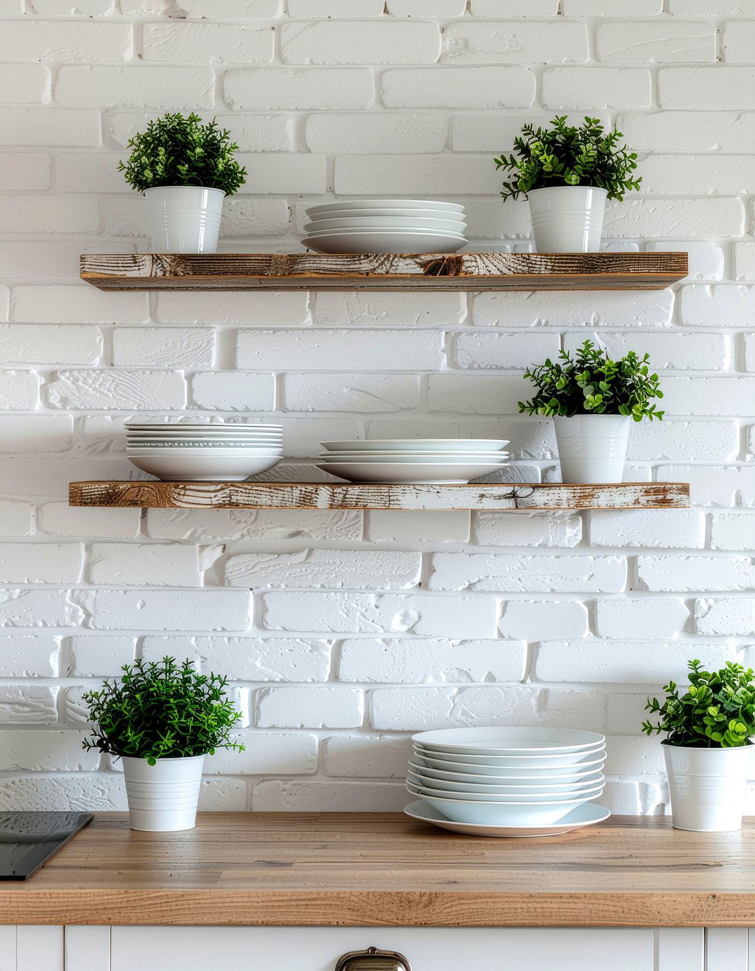 Open Floating Shelves - 30 kitchen must-haves