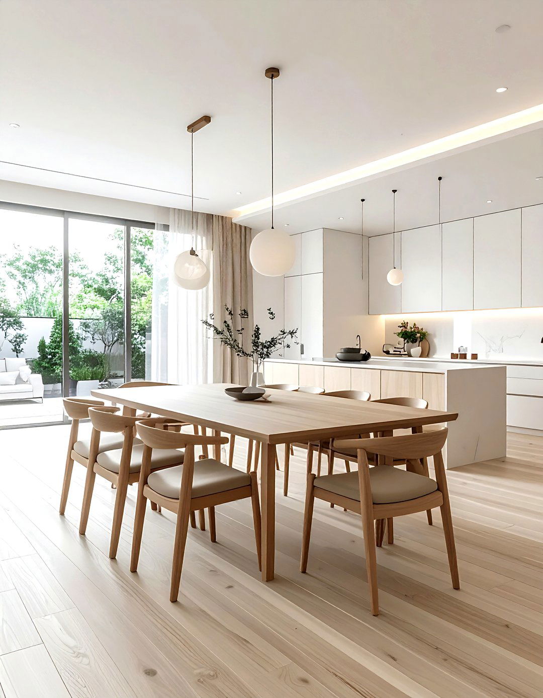 Open Floor Plan - 30 zen dining room ideas