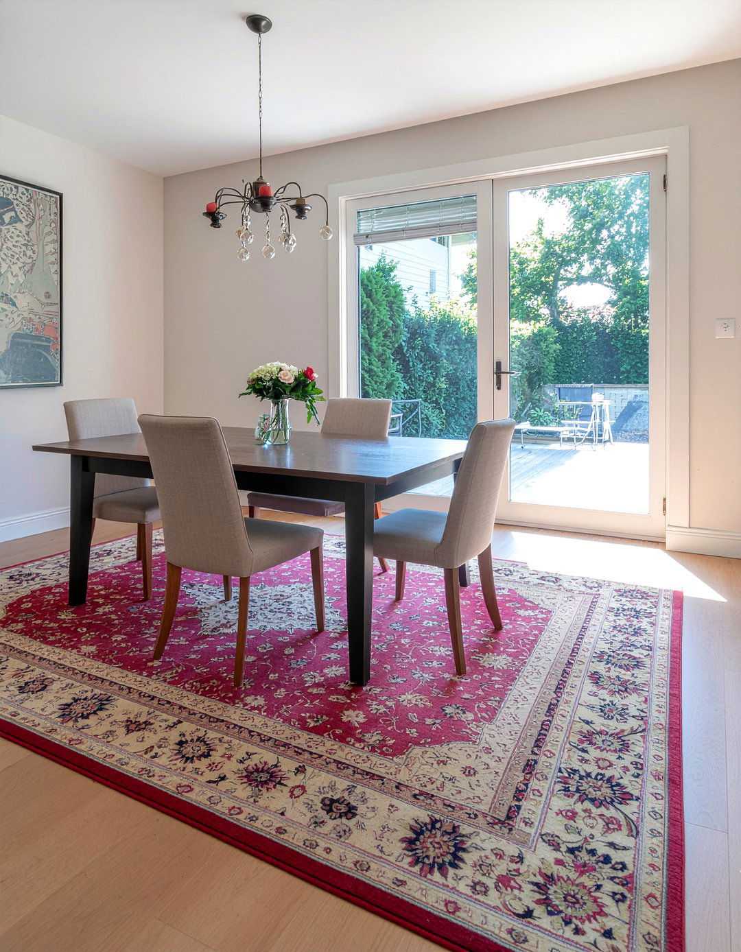 Open Floor Plan Rug - 30 Persian rug dining room ideas
