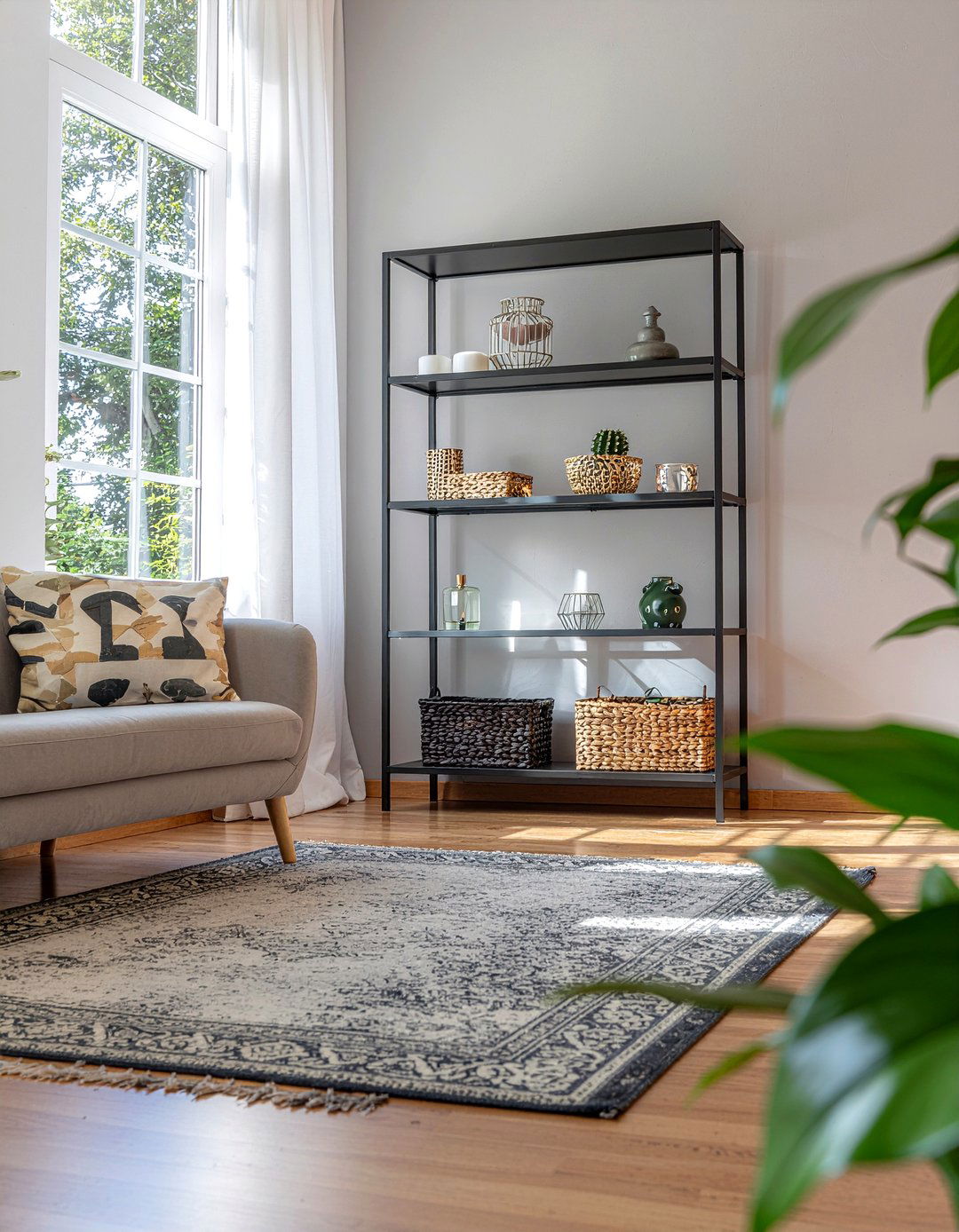 Open Frame Curio - 30 living room curio cabinet ideas