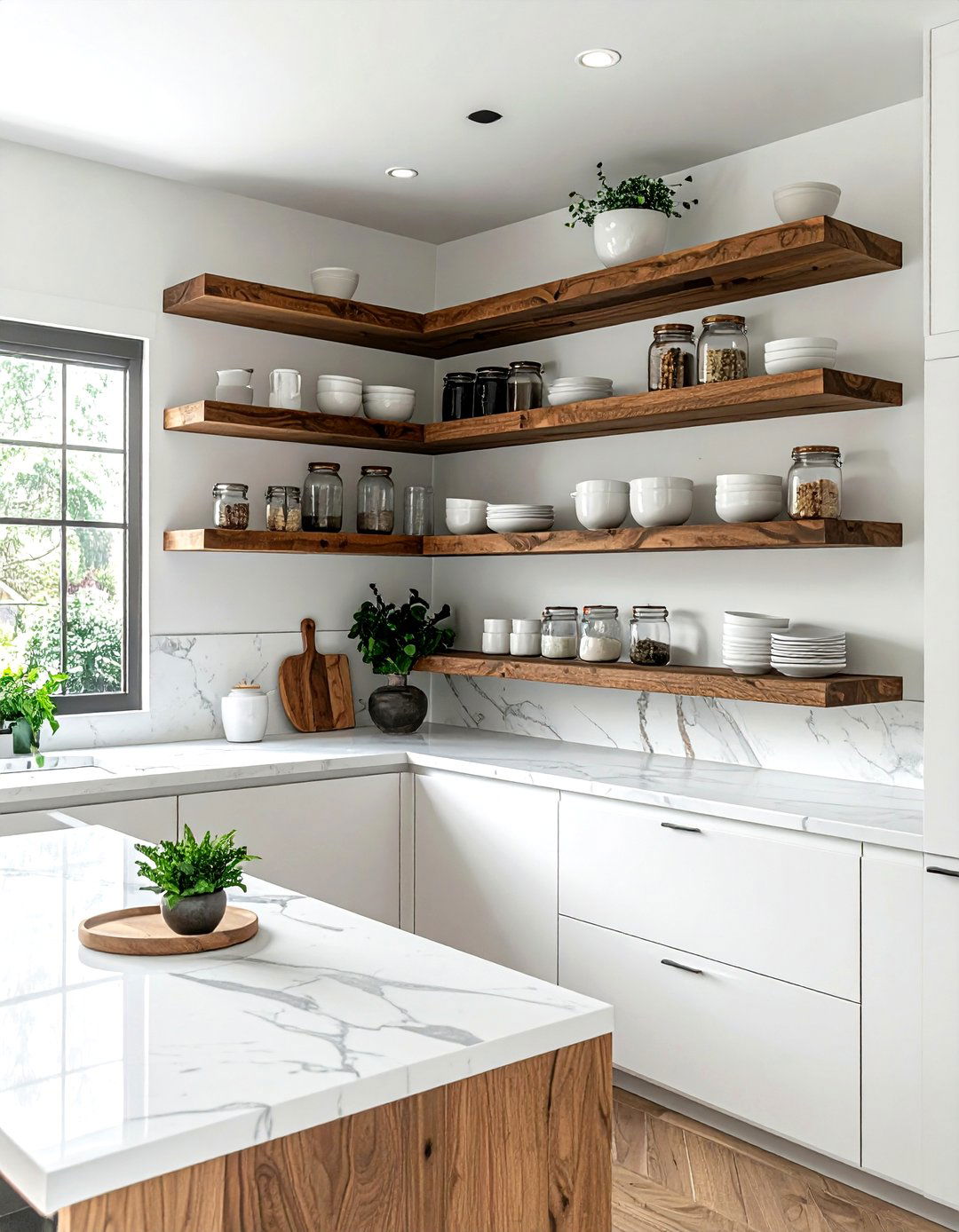 Open Kitchen Shelving - 30 real life decor ideas