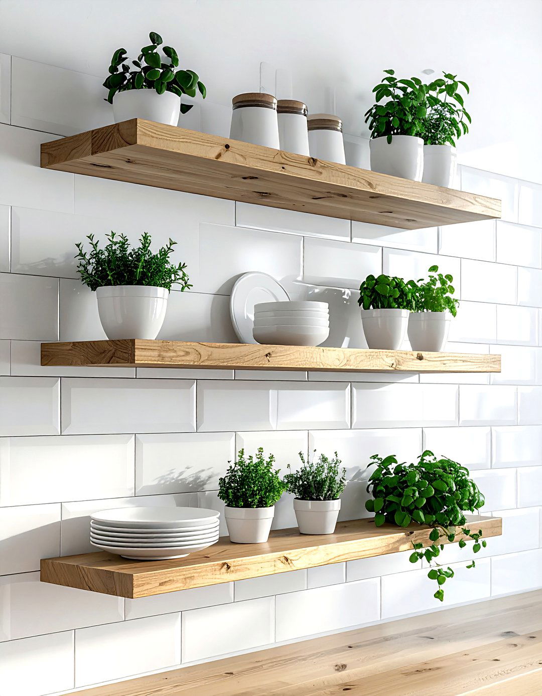 Open Kitchen Shelving - 30 welcoming decor ideas