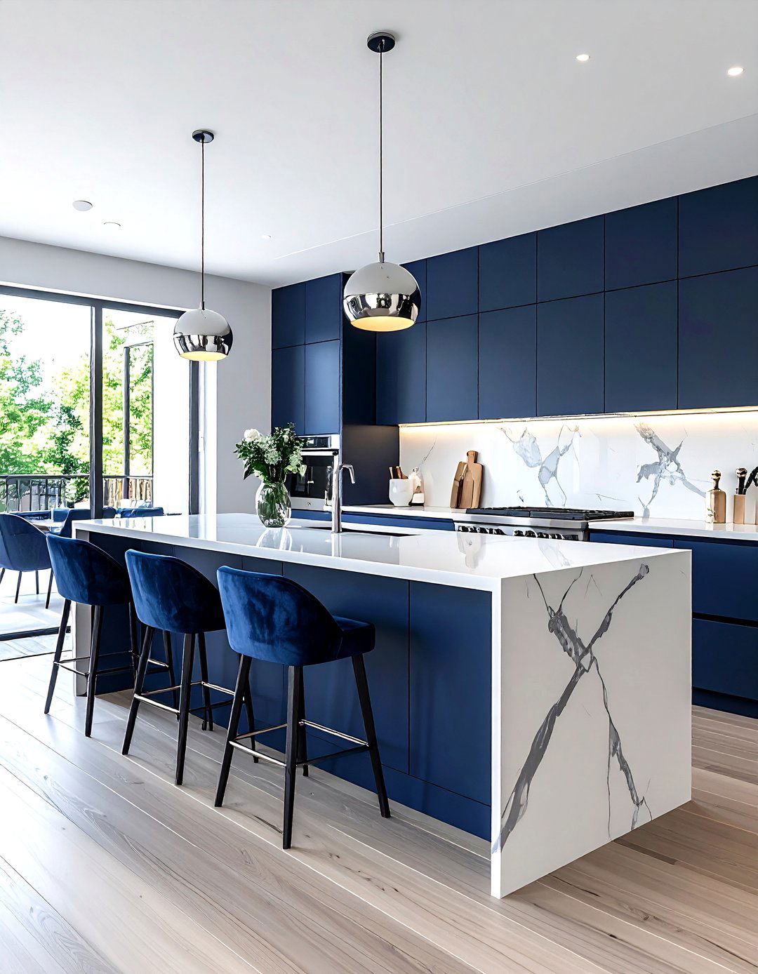 Open Kitchen With Large Island Seating - 30 open concept kitchen ideas