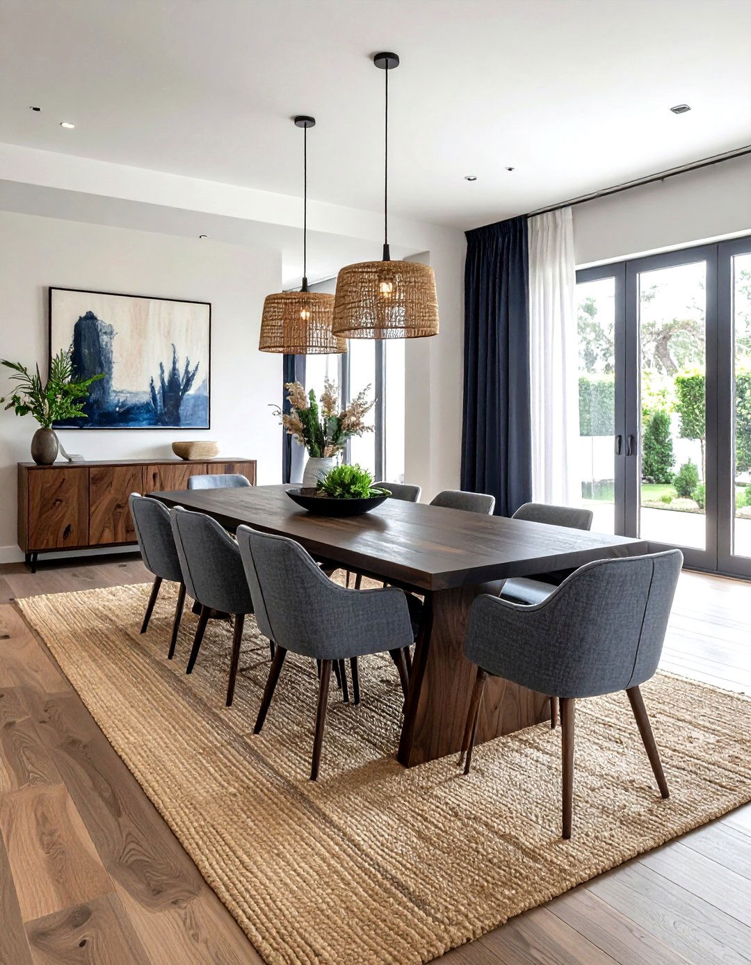Open Plan Dining - 30 streamlined dining room ideas