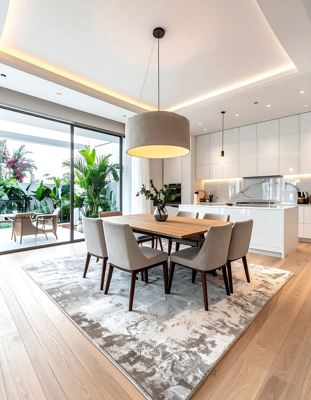 Open Plan Dining Room - 30 reinvented dining room ideas