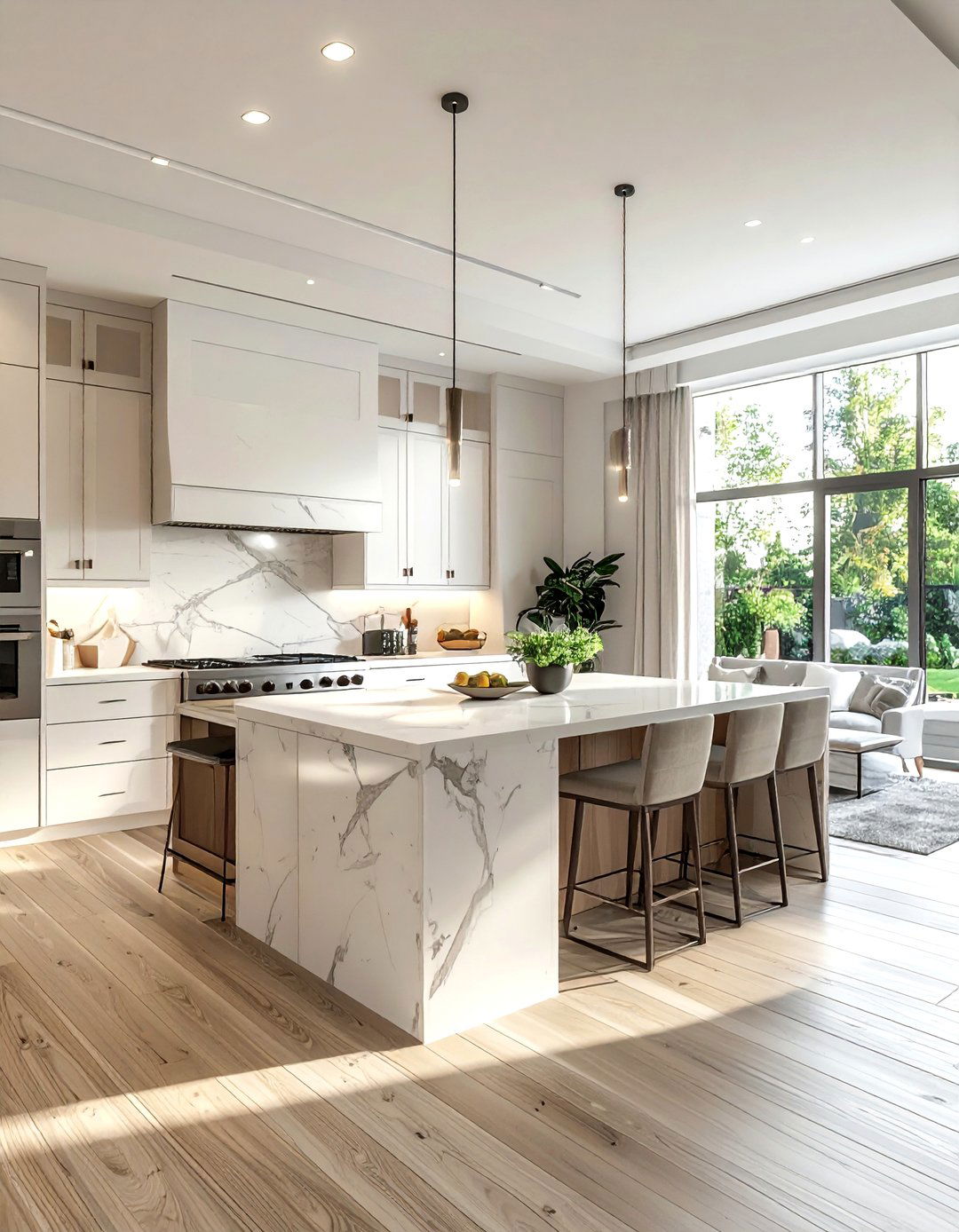 Open Plan Kitchen - 30 cozy kitchen ideas