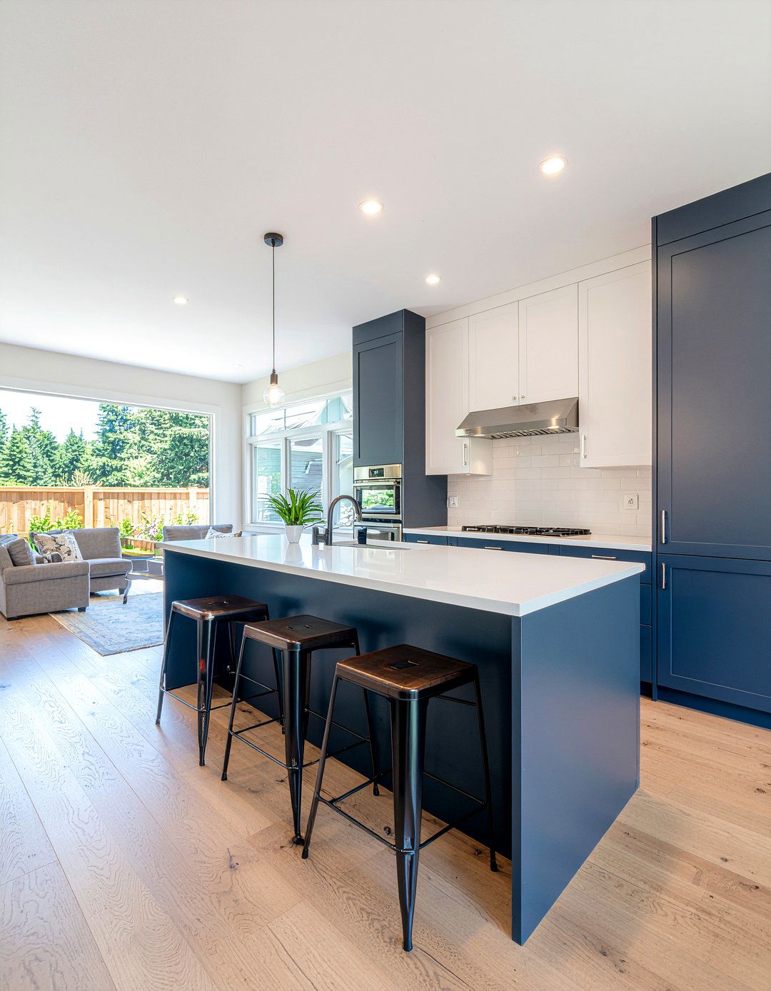 Open Plan Kitchen Island Divider - 30 open plan living room ideas