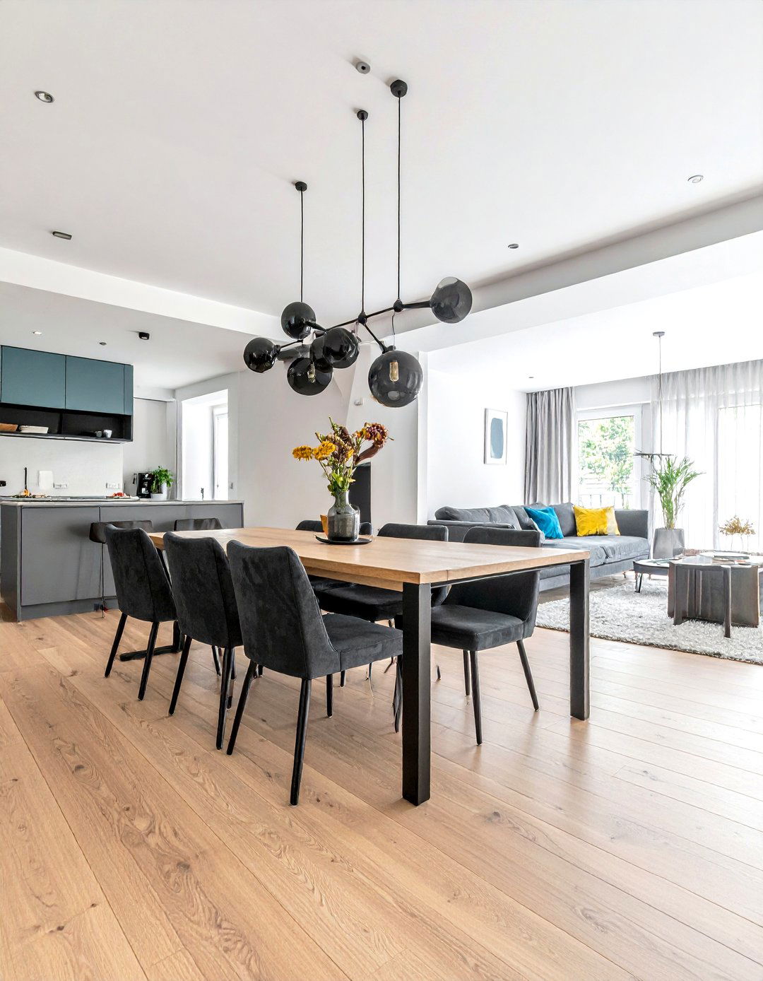 Open Plan Living Dining - 30 Swiss dining room ideas