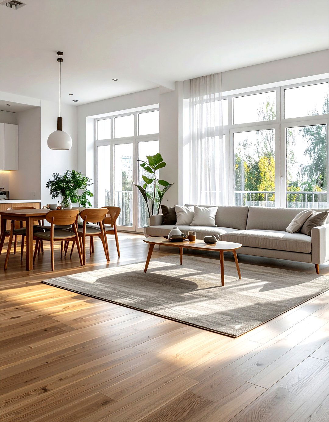 Open Plan Living Dining - 30 living room furniture settings