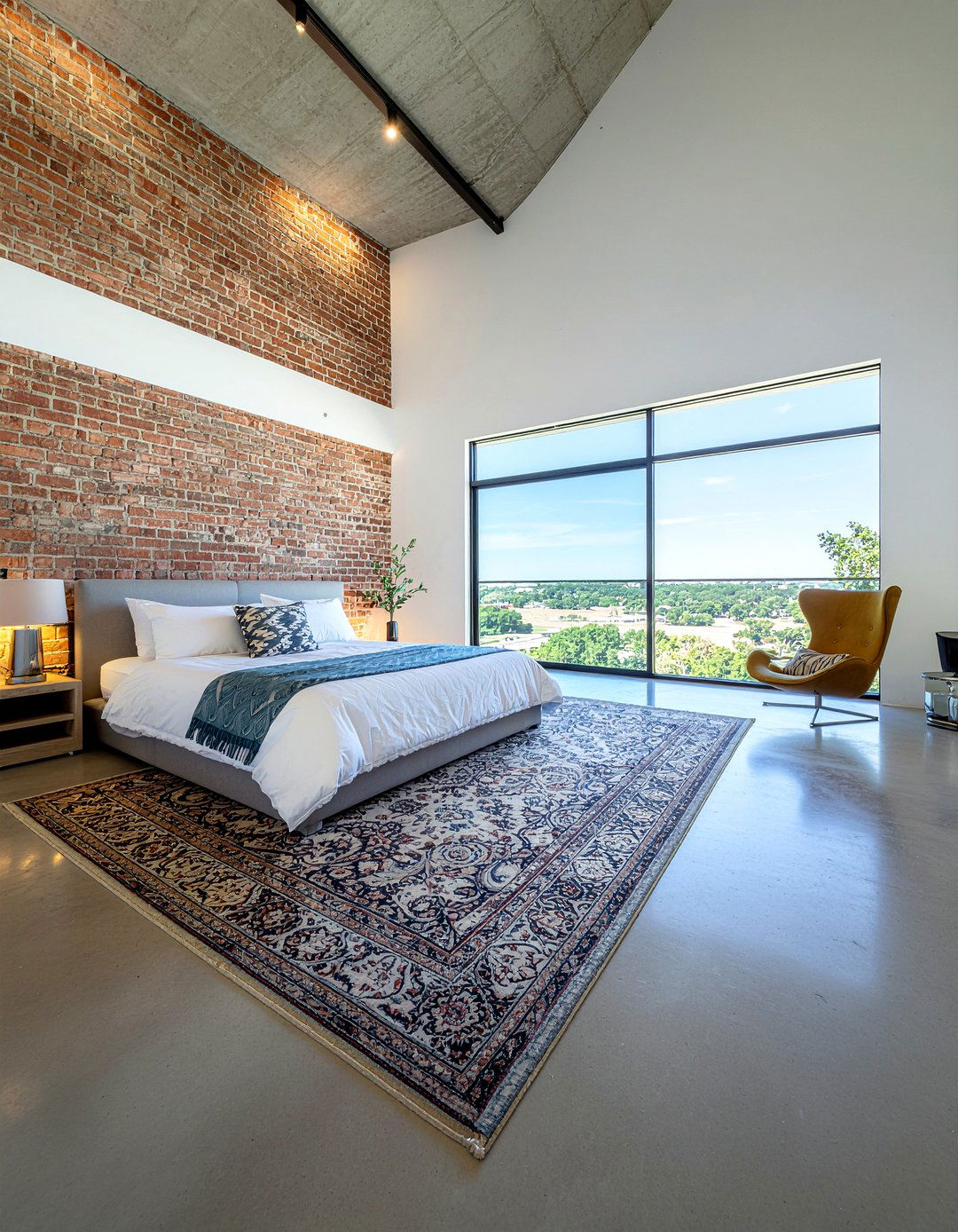 Open Plan Master Suite - 30 loft style bedroom ideas