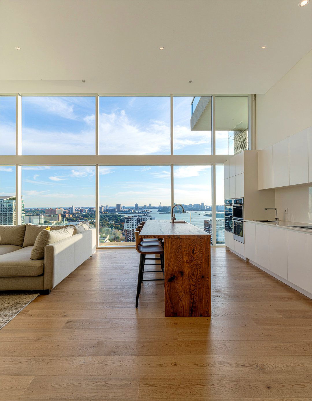 Open Plan Penthouse Kitchen - 30 penthouse kitchen ideas