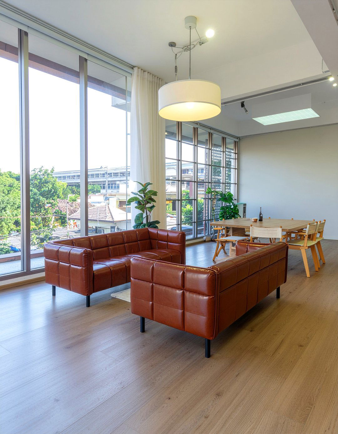 Open Plan Two Sofa Layout - 30 living room two sofa ideas