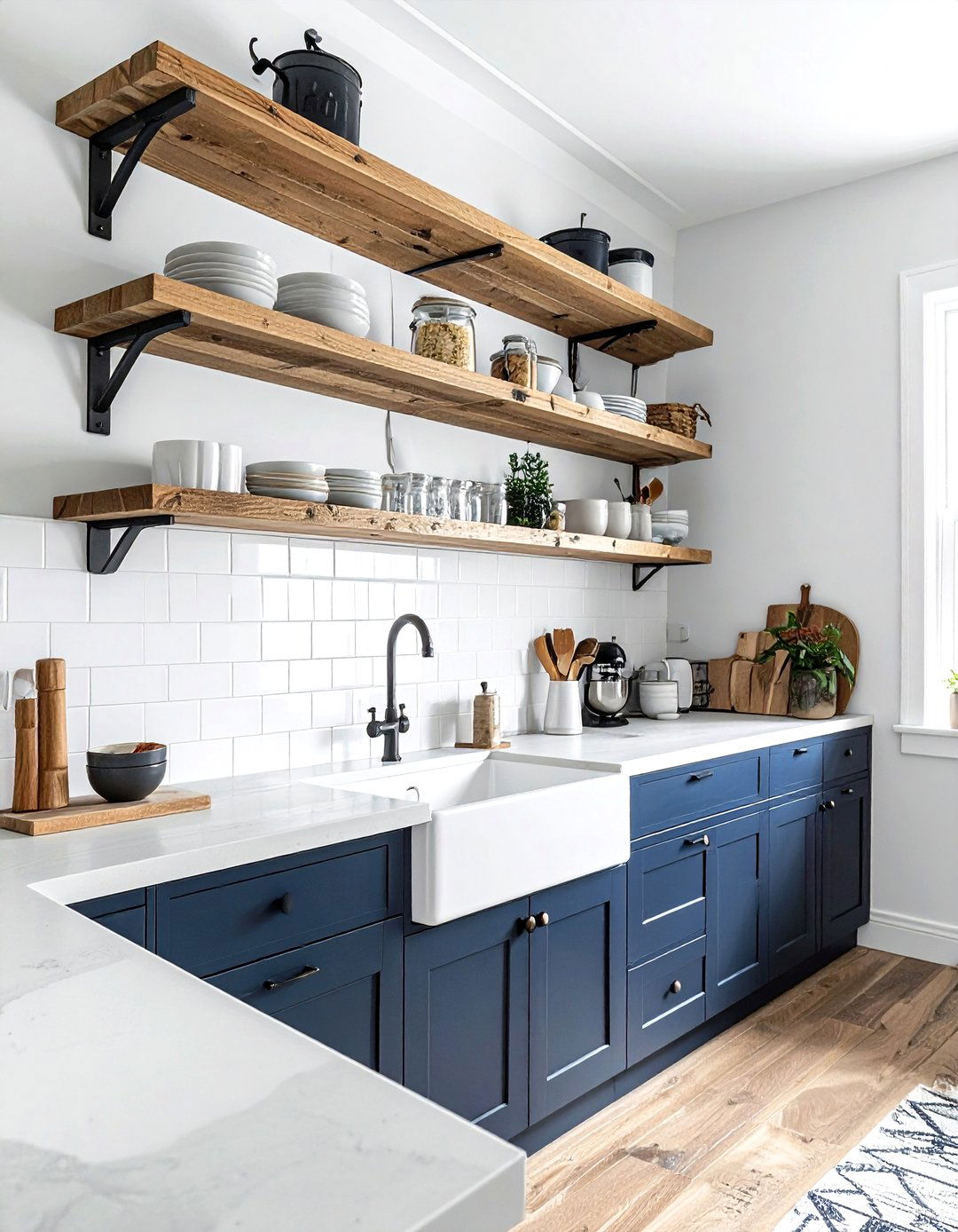 Open Shelving - 30 editor's choice kitchen ideas