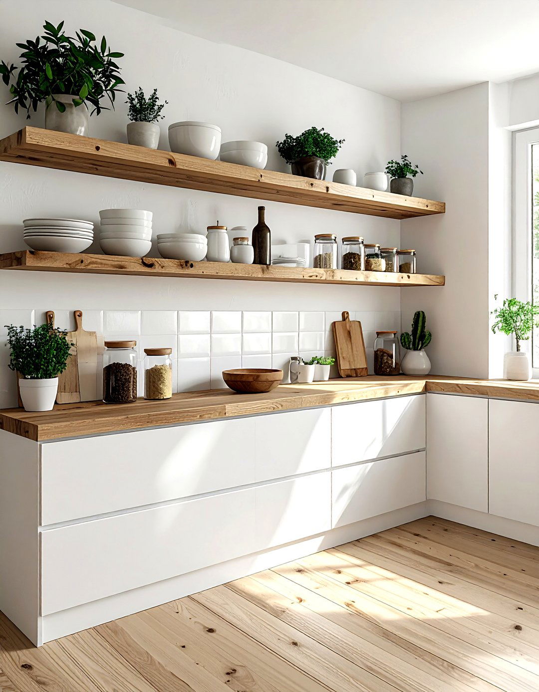 Open Shelving - 30 wellness decor ideas