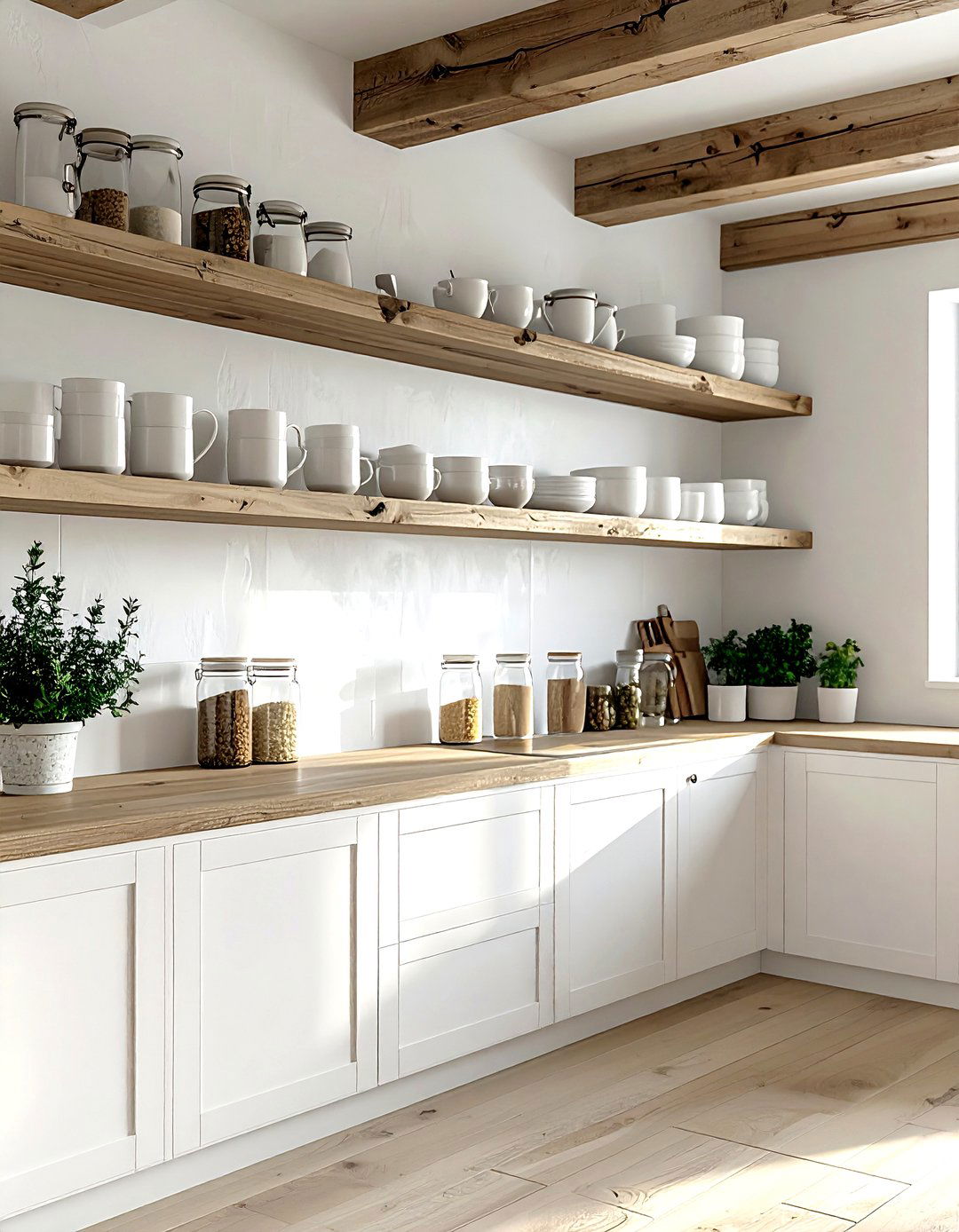 Open Shelving Decor - 30 kitchen charm ideas