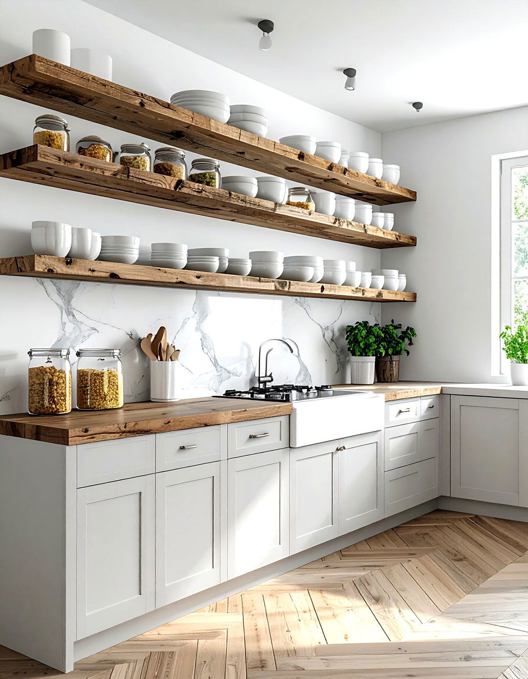Open Shelving Kitchen - 30 Italian kitchen ideas