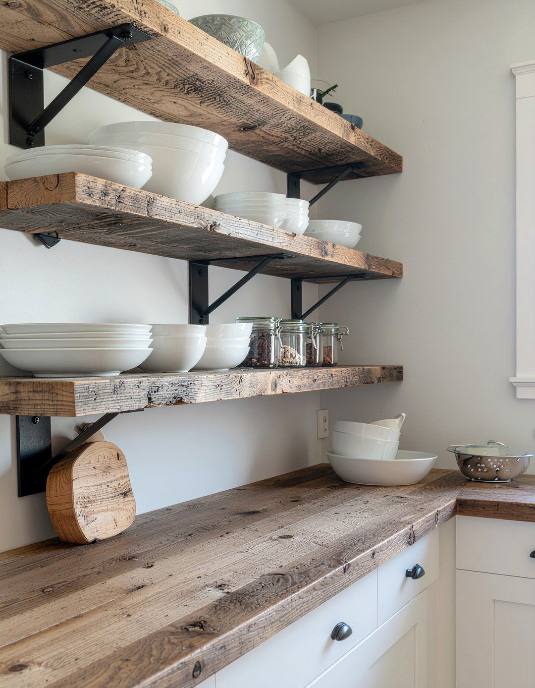 Open Shelving Kitchen - 30 kitchen transformation ideas