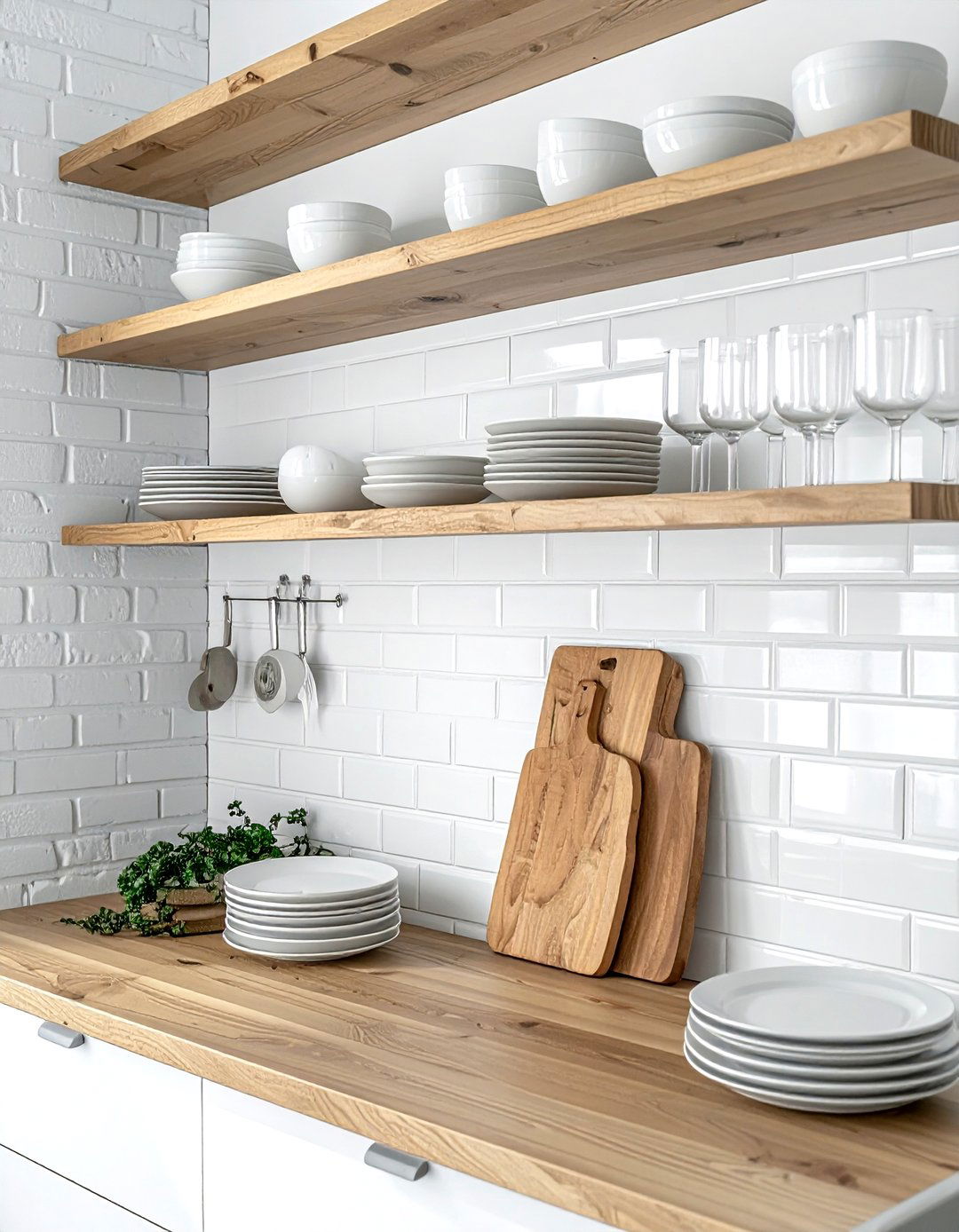 Open Shelving Kitchen - 30 Palm Springs decor ideas