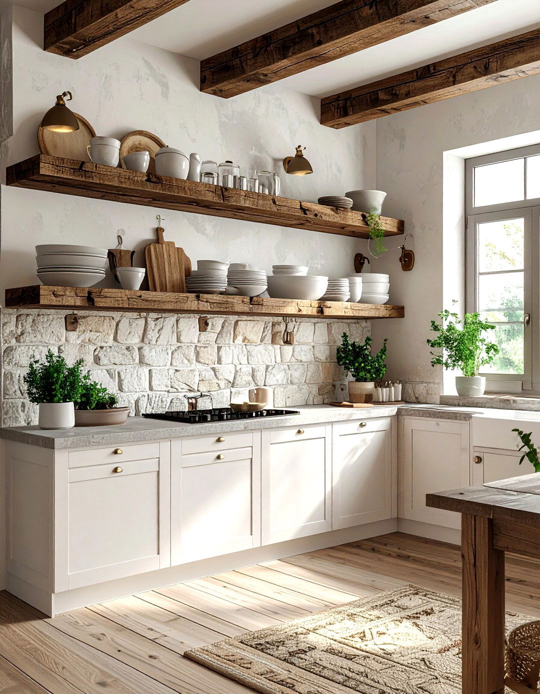 Open Shelving Kitchen - 30 simple kitchen ideas