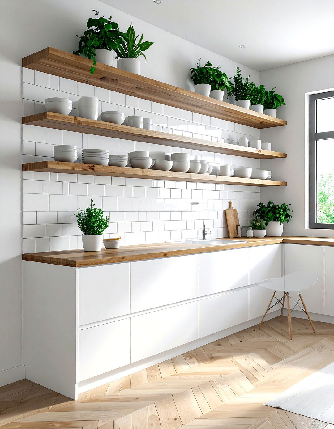 Open Shelving Kitchen - 30 viral kitchen ideas