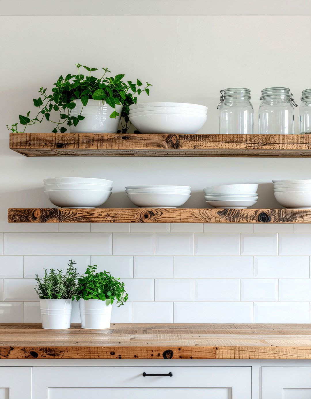 Open Shelving Kitchen Wall - 30 kitchen planning ideas