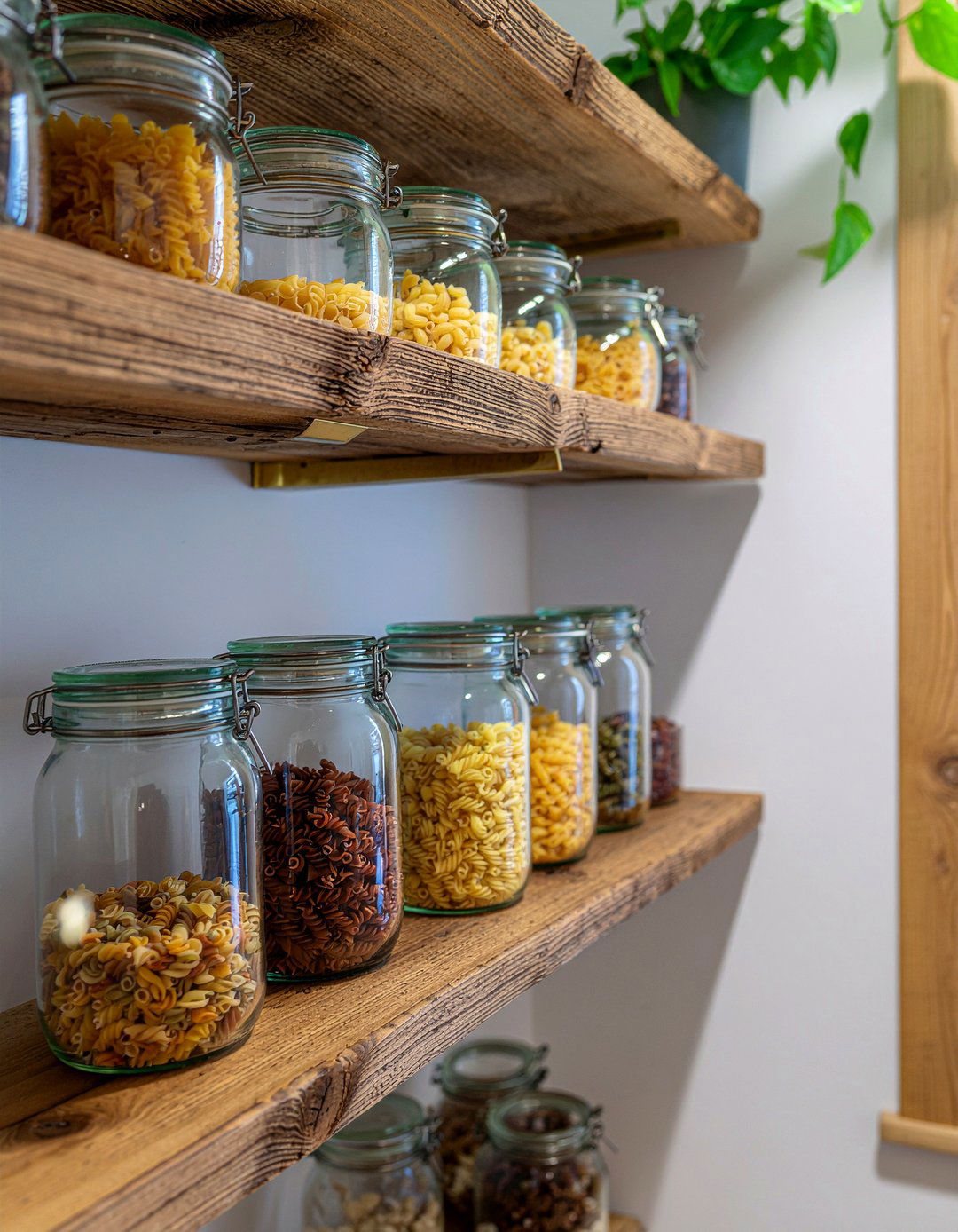 Open Shelving Pantry - 30 butler's pantry kitchen ideas