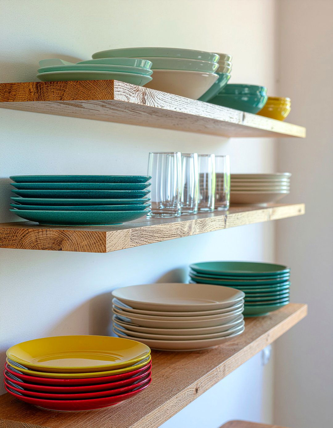 Open Shelving Storage - 30 dining room intimate gathering ideas