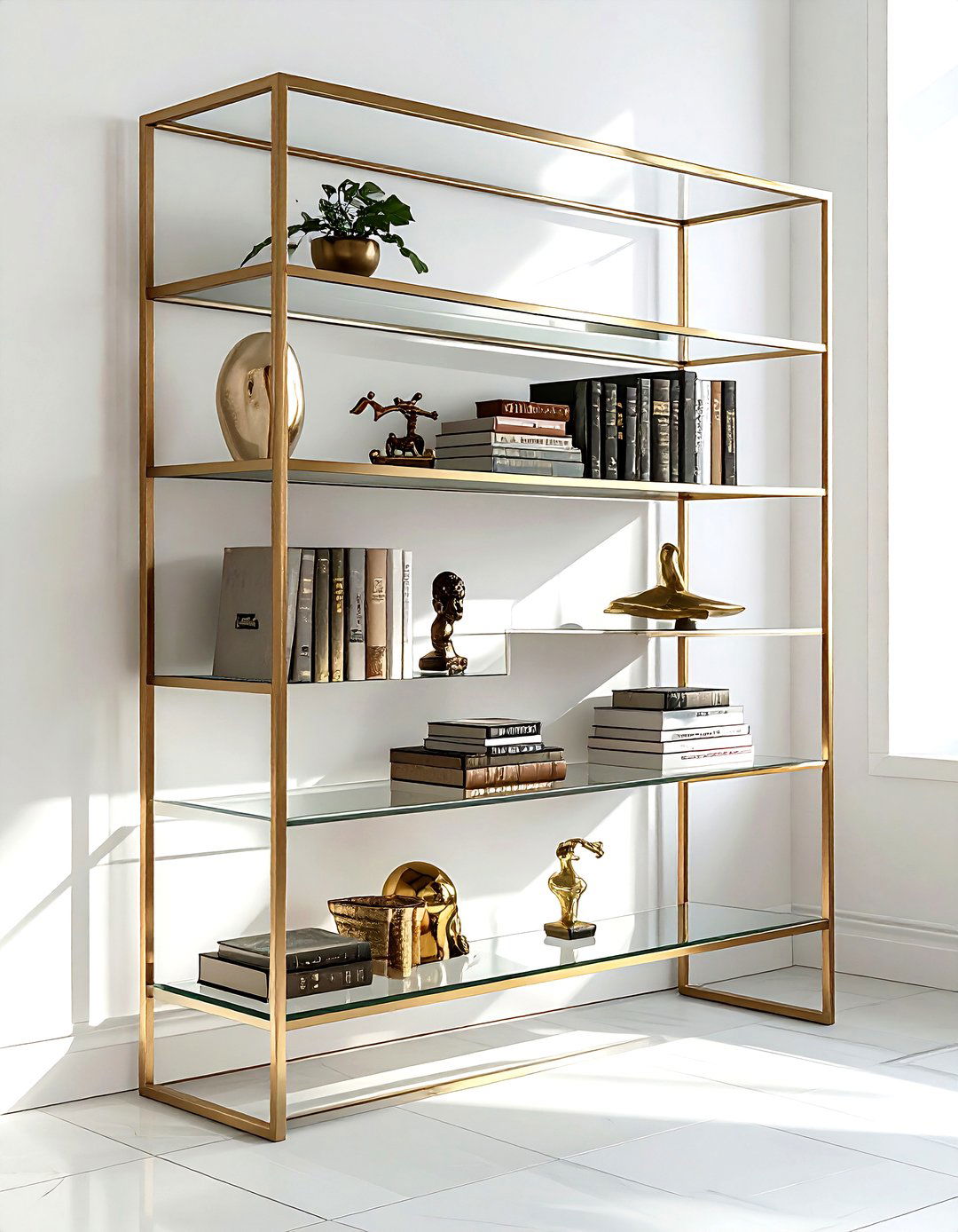 Open Shelving Unit - 30 living room cabinet ideas