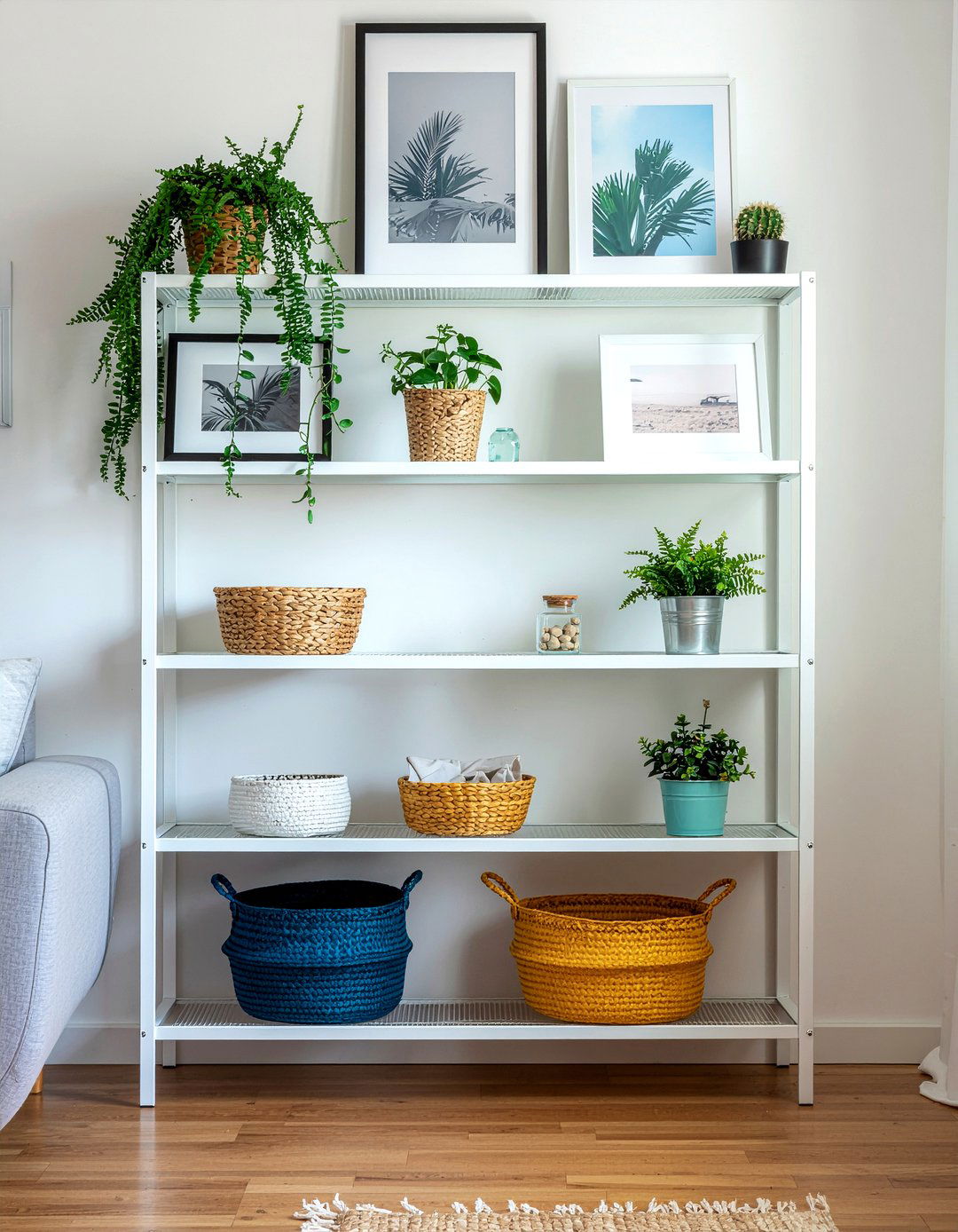 Open Shelving Unit - 30 living room display cabinet ideas