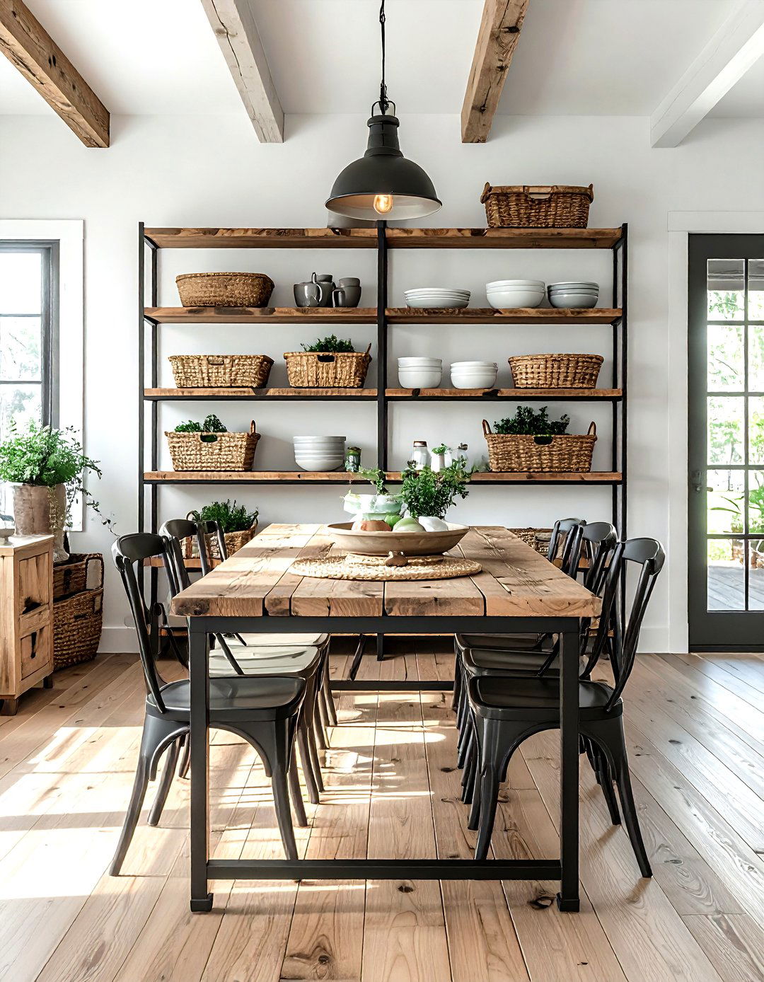 Open Shelving Unit - 30 dining room storage solutions