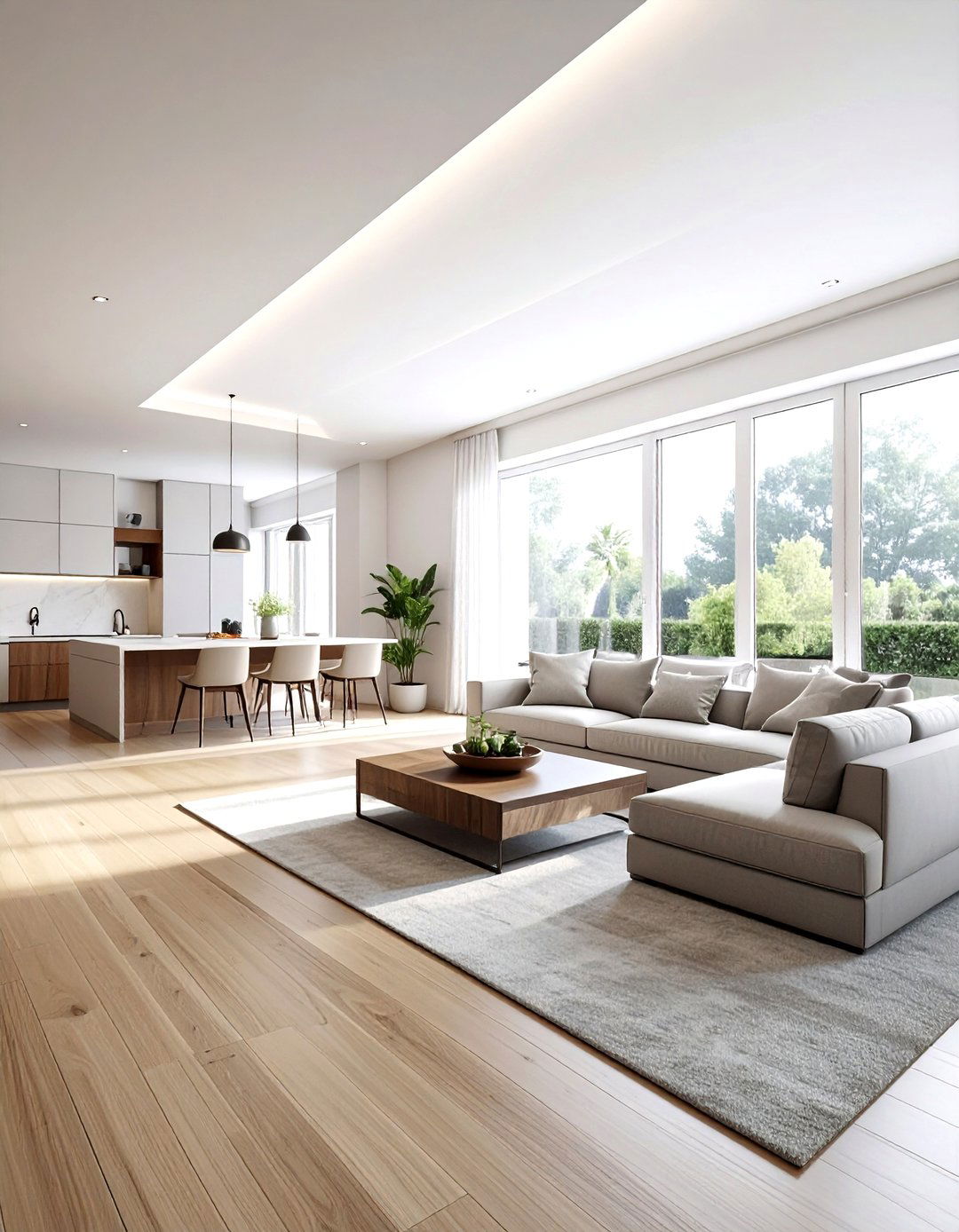 Open Space Living Room - 30 zen living room ideas