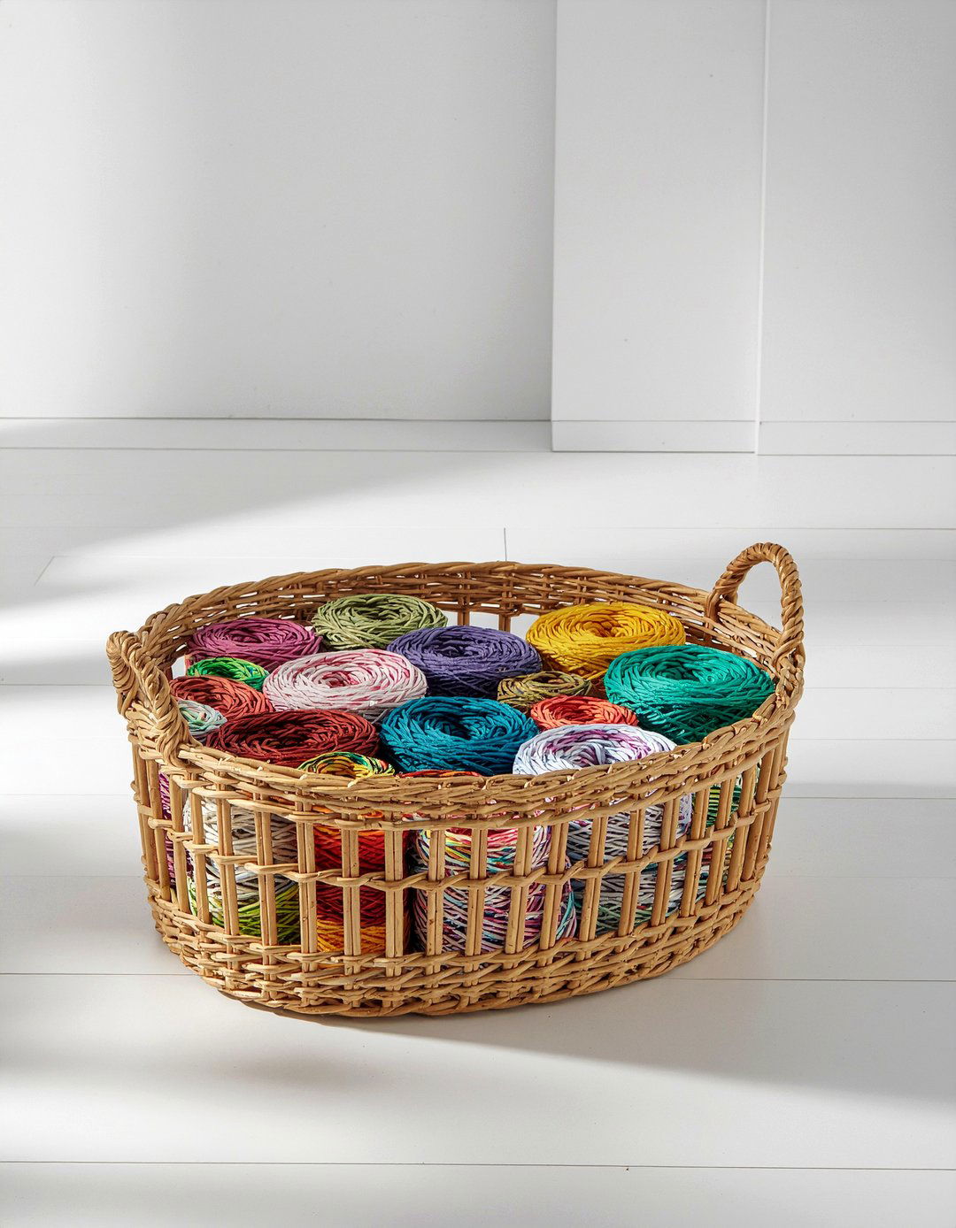 Open Weave Decorative Basket - 30 bedroom storage baskets