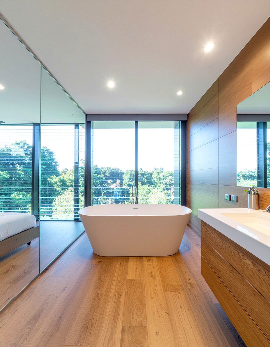 Open concept bathroom - 30 bathroom total transformation ideas