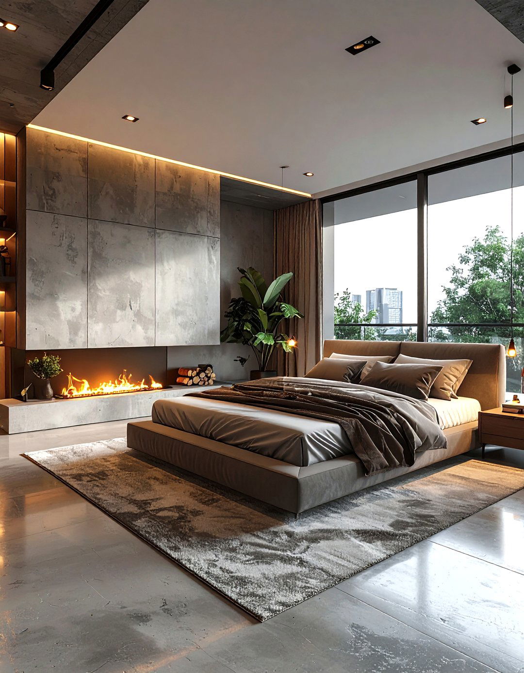 Open concept bedroom floor plan - 30 bedroom floor plan ideas