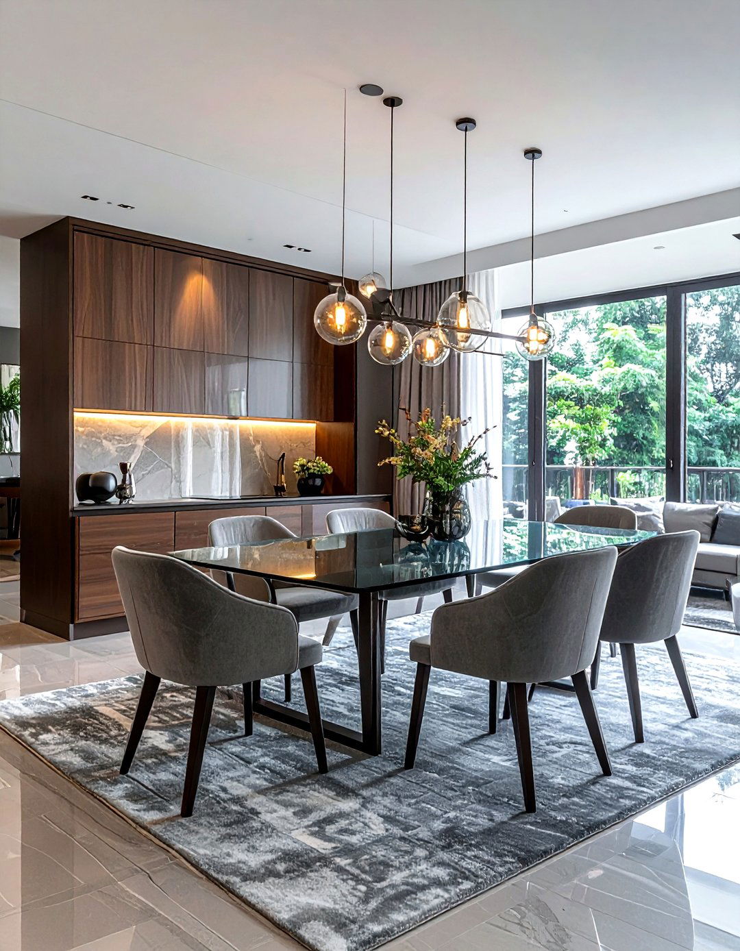 Open concept dining - 30 intimate dining room ideas