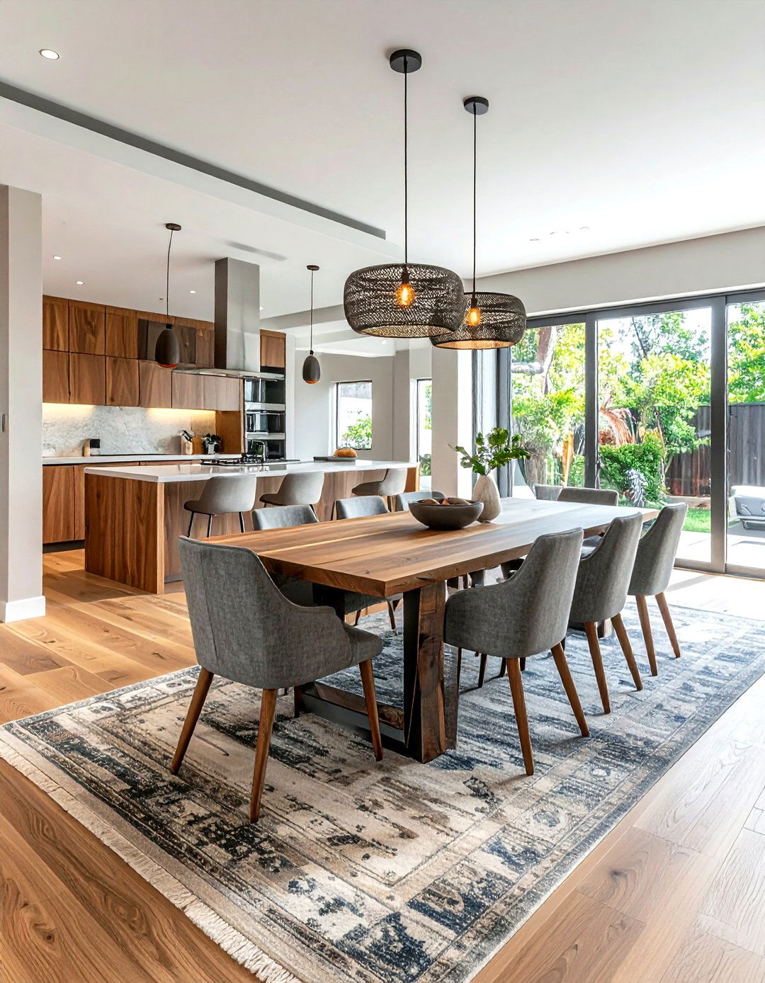 Open concept dining room - 30 Chicago dining room ideas