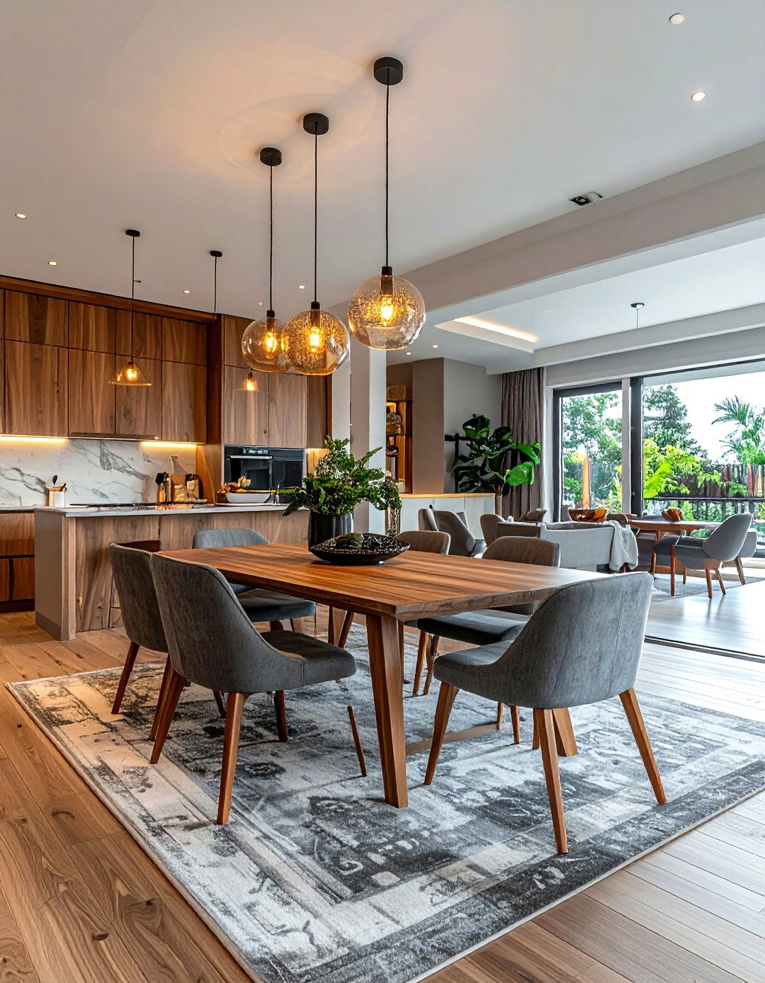 Open concept dining room - 30 cool dining room ideas