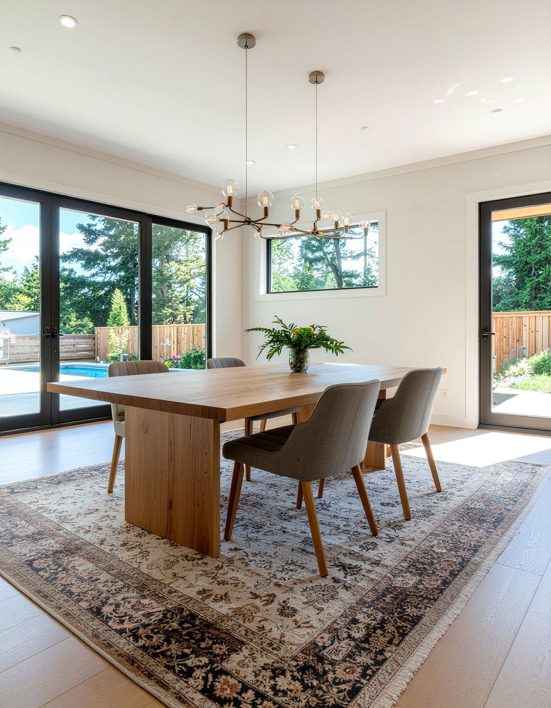 Open concept dining room - 30 New England dining room ideas