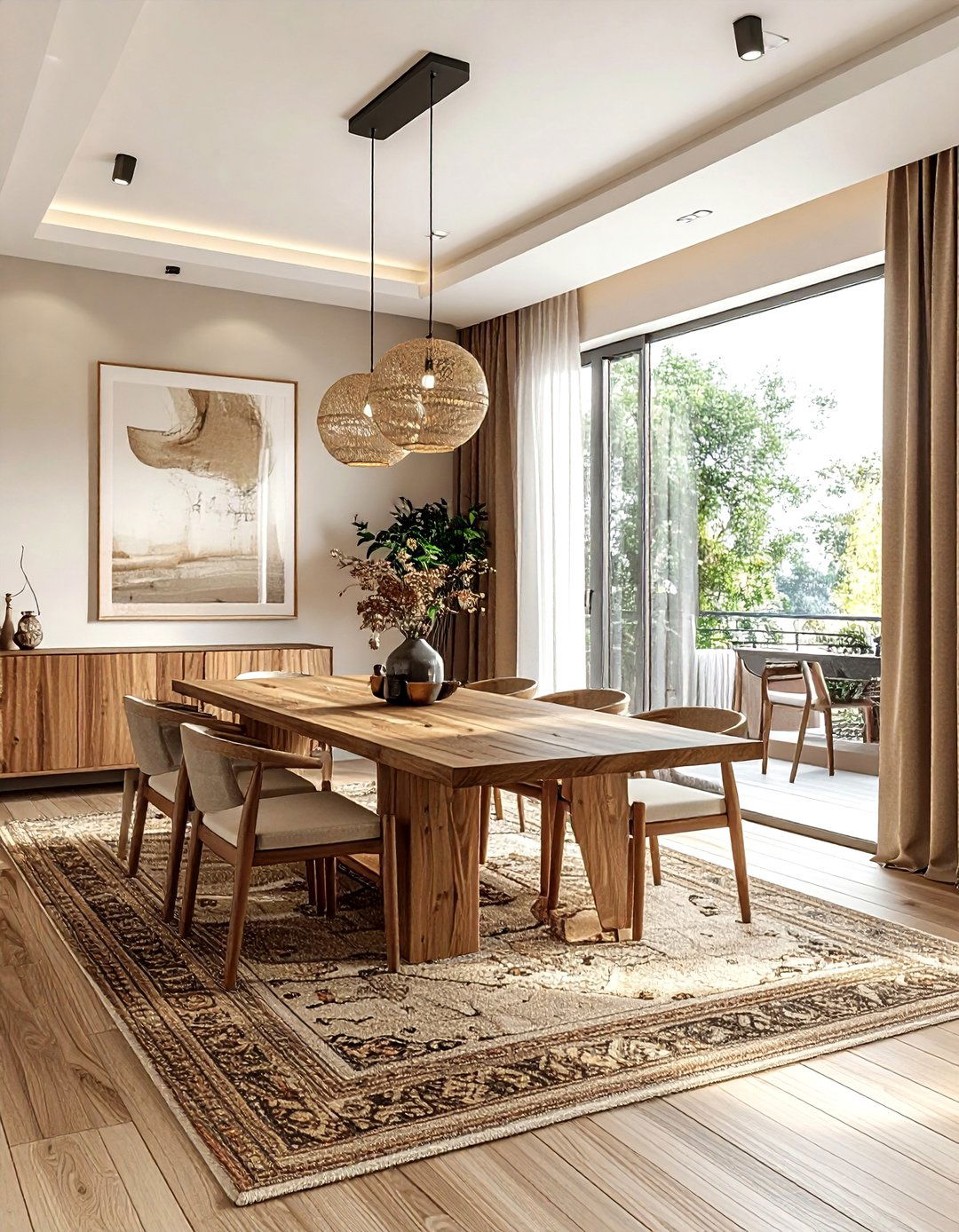 Open concept dining room - 30 stylish dining room ideas