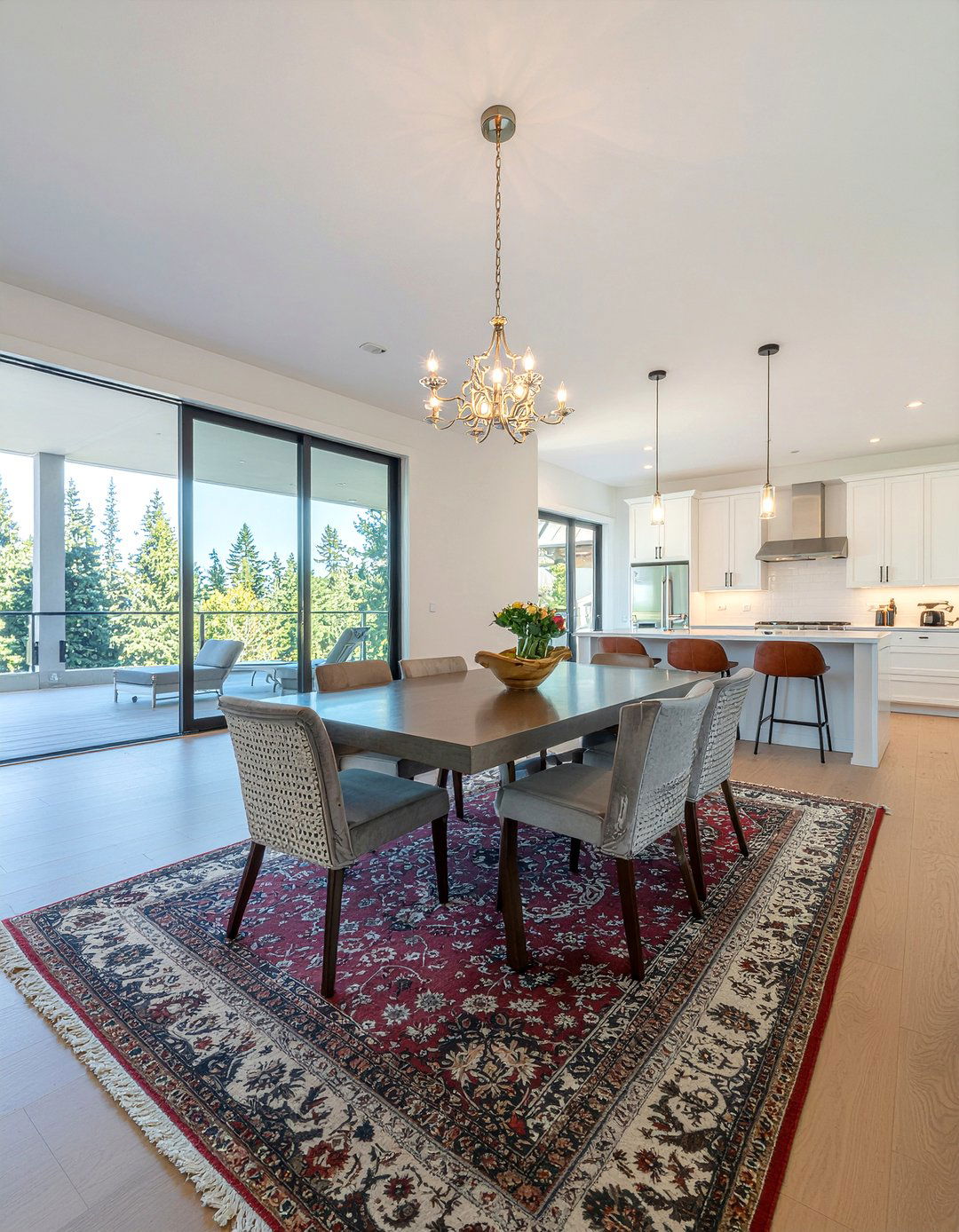 Open concept dining room layout - 30 dining room proportion ideas