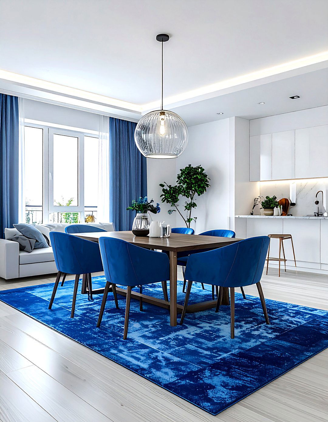 Open concept dining zone - 30 dining room for small spaces