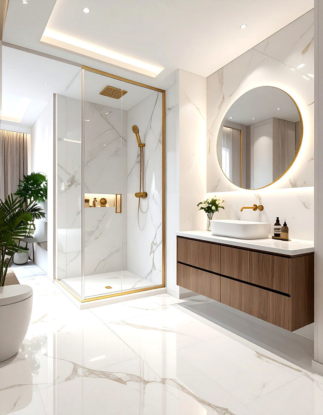 Open concept ensuite - 30 open concept bedroom ideas