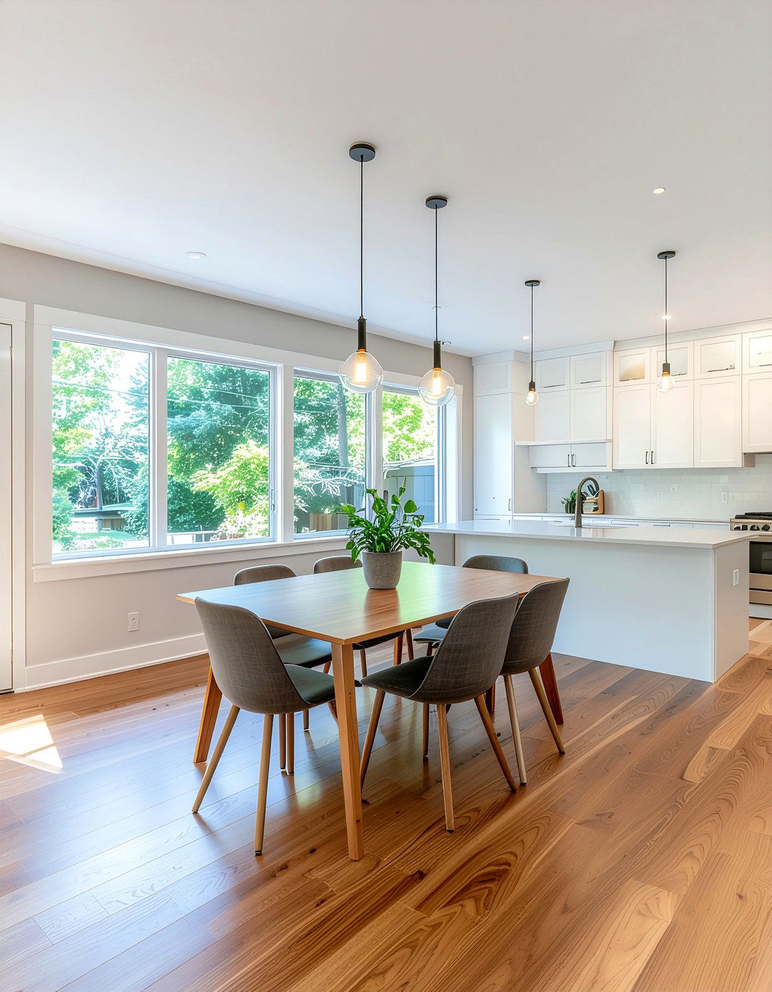 Open concept layout - 30 dining room improvement ideas