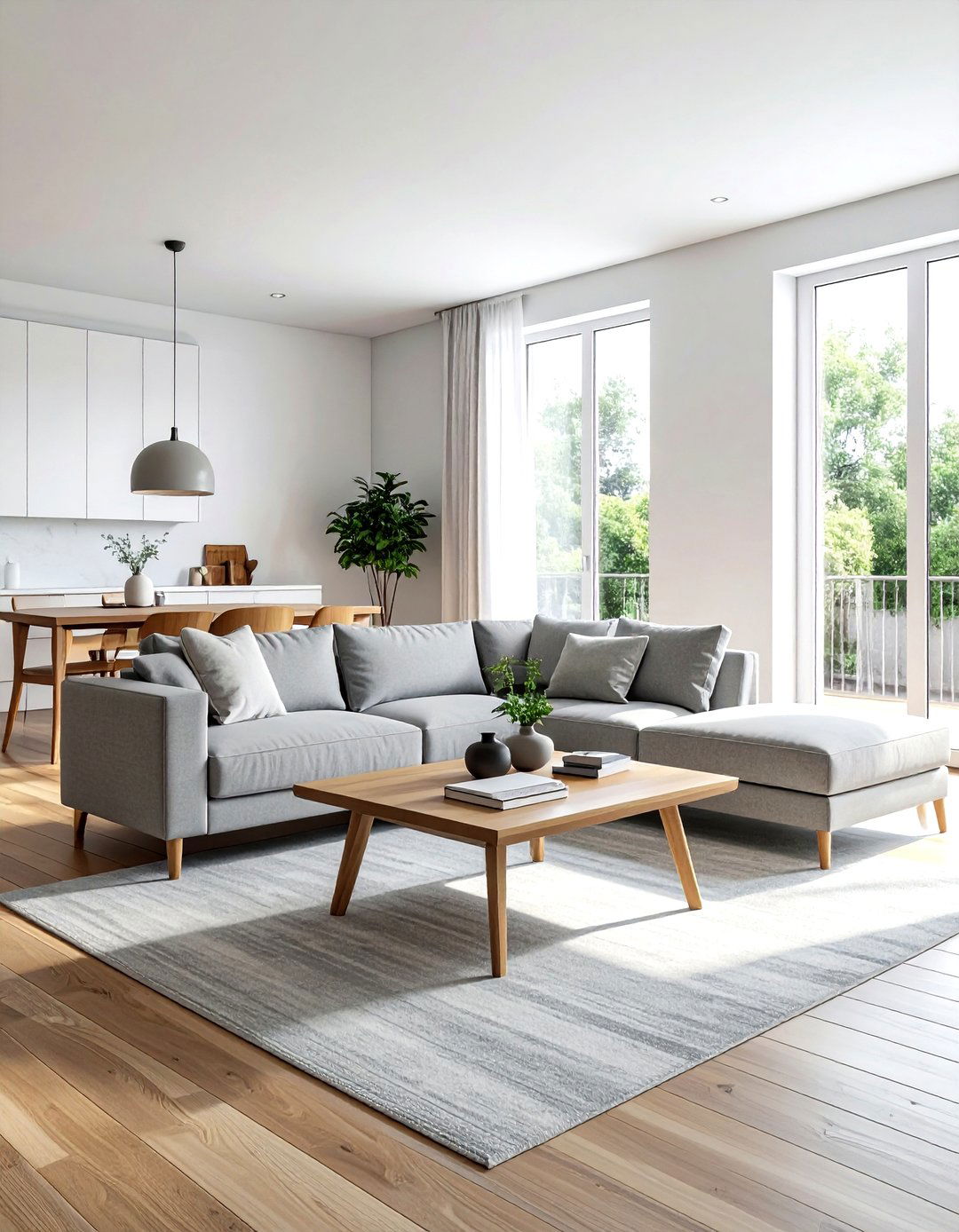 Open concept living room - 30 living room hosting ideas