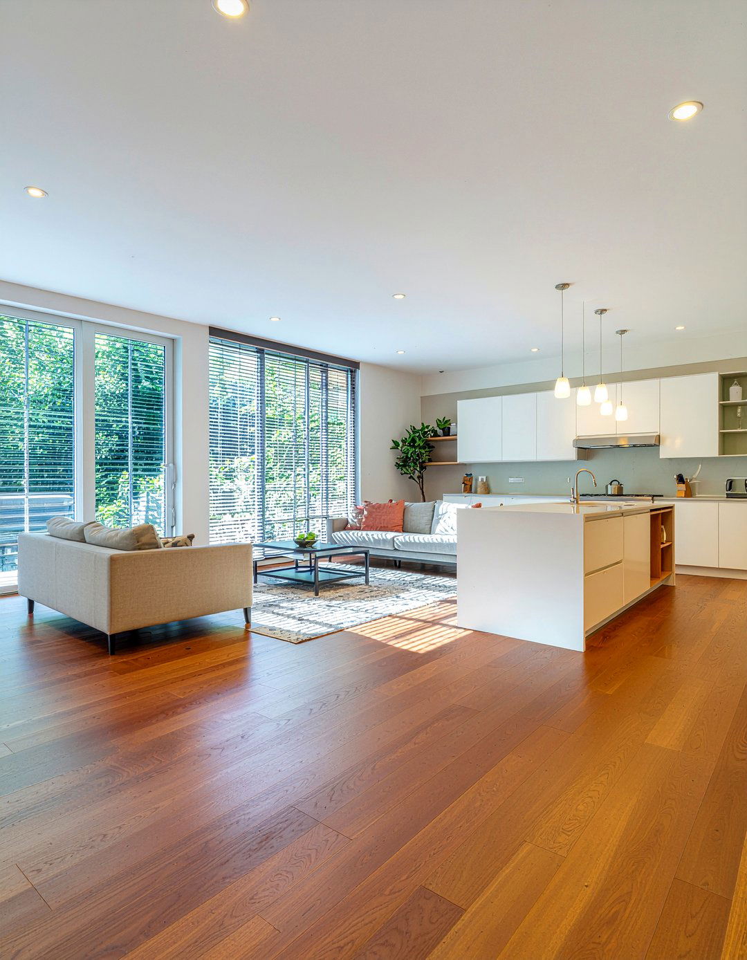 Open concept living room - 30 living room transformation ideas